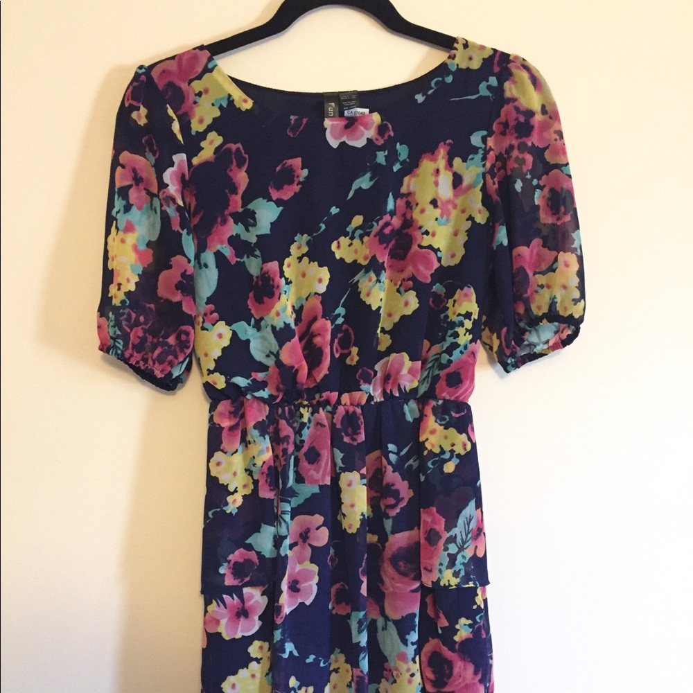 Fun & Flirt Floral Dress